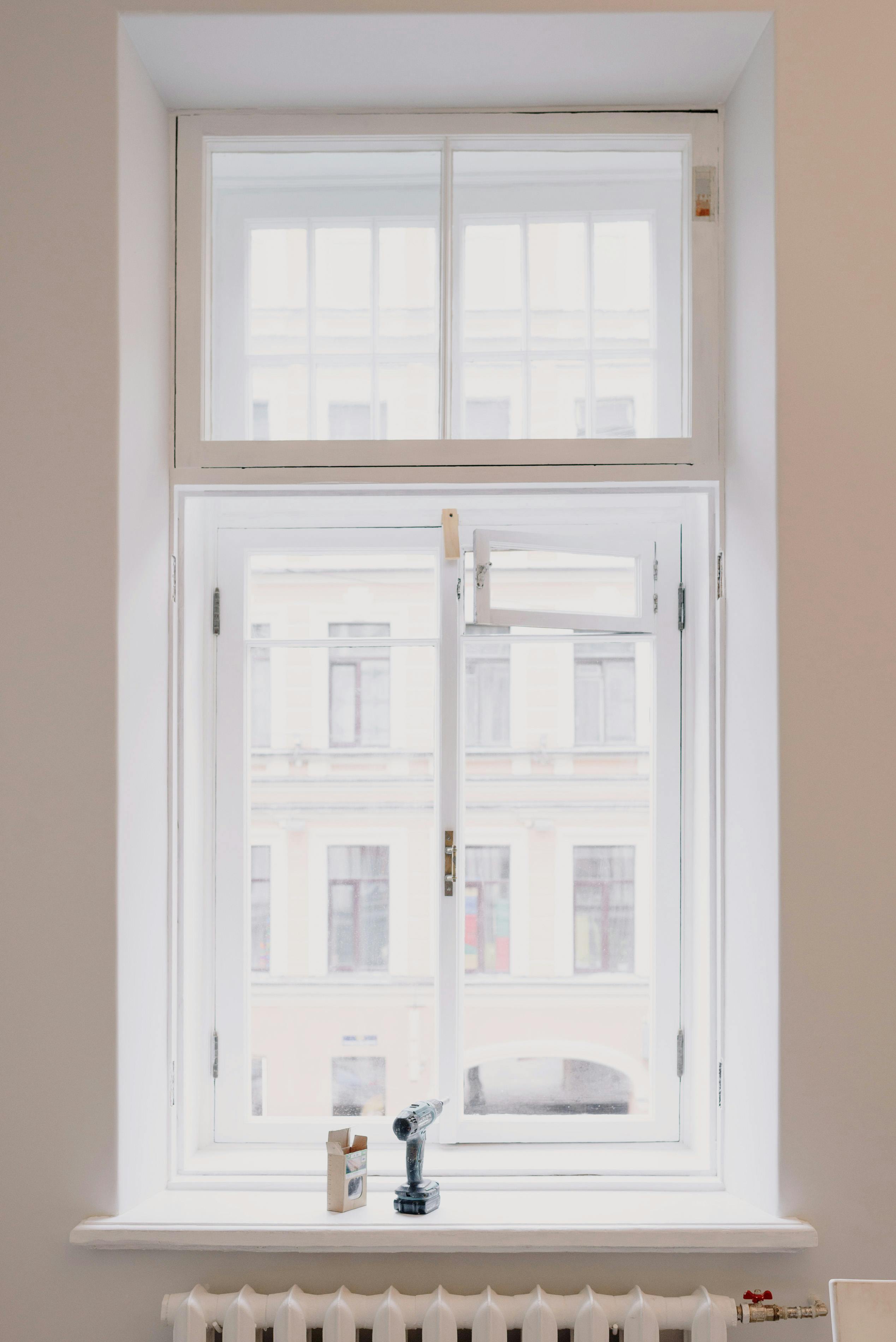 Quality window installation work